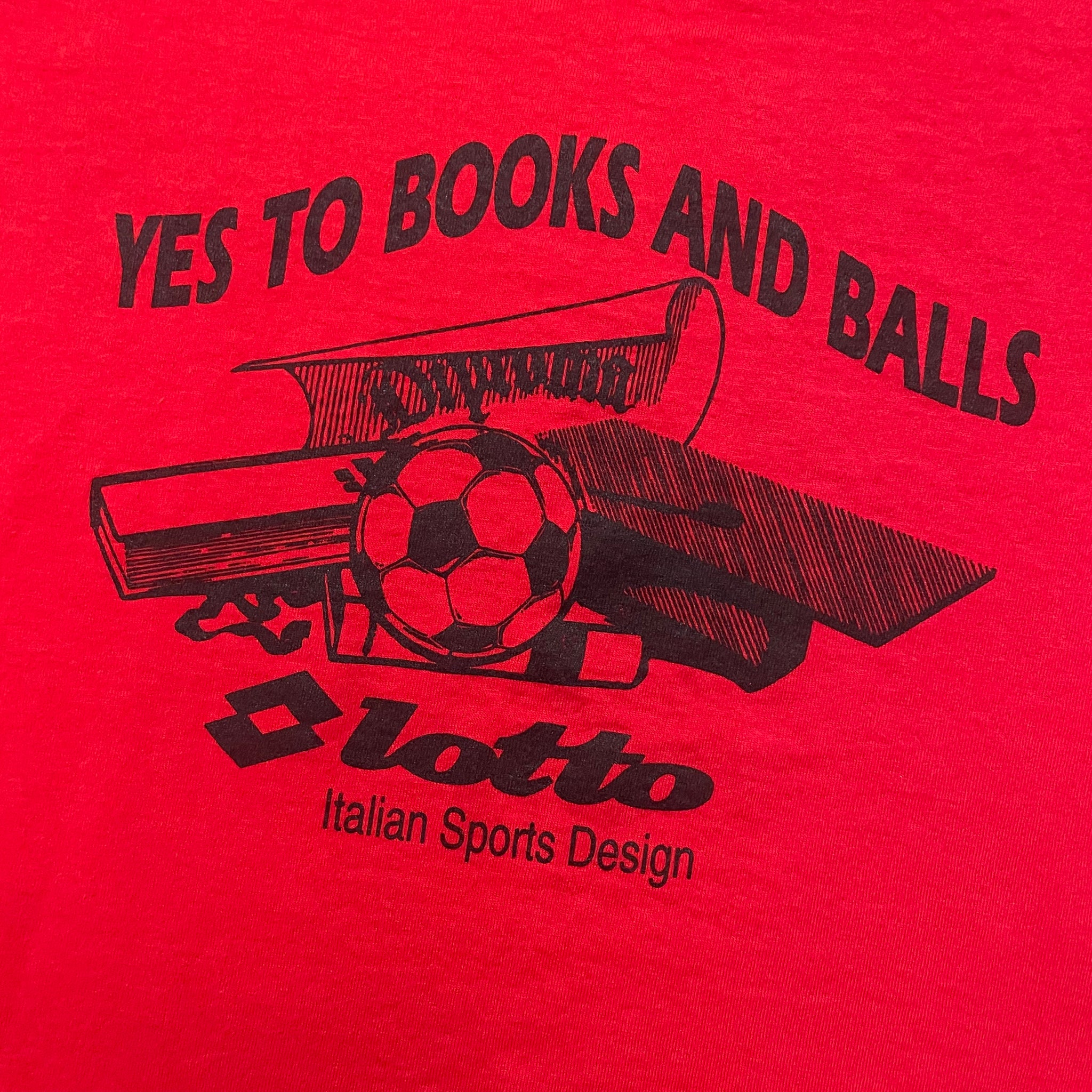 Lotto "Books & Balls" T-Shirt - L