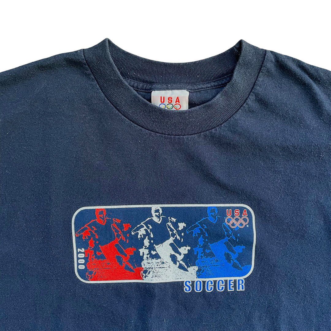 2000 USA Olympic Soccer T-Shirt - XL