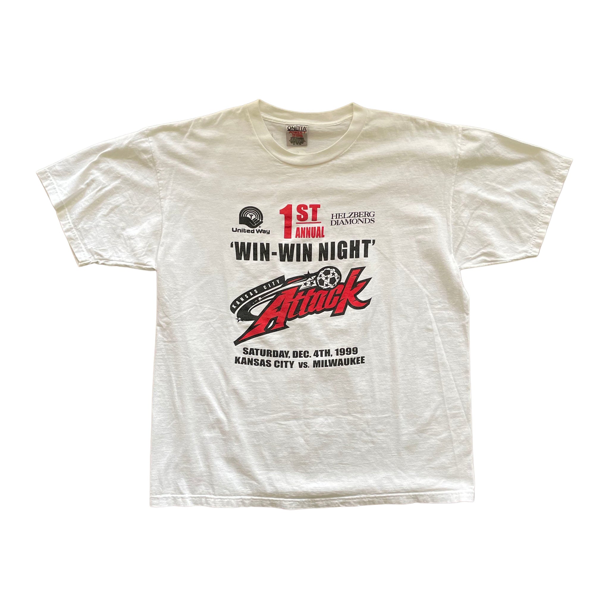 KC Attack "Win-Win" Promo T-Shirt - XL