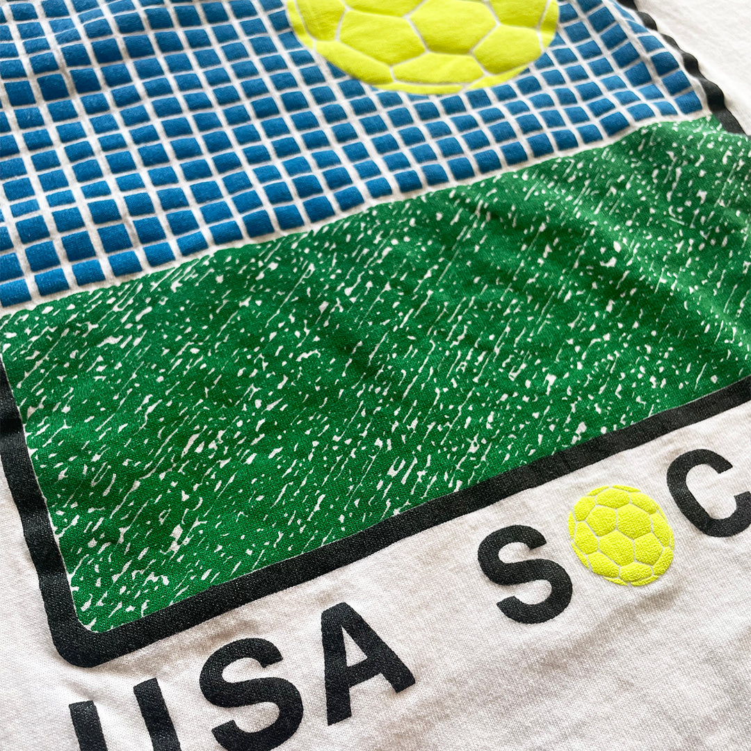 USA Soccer Puff Print T-Shirt - L