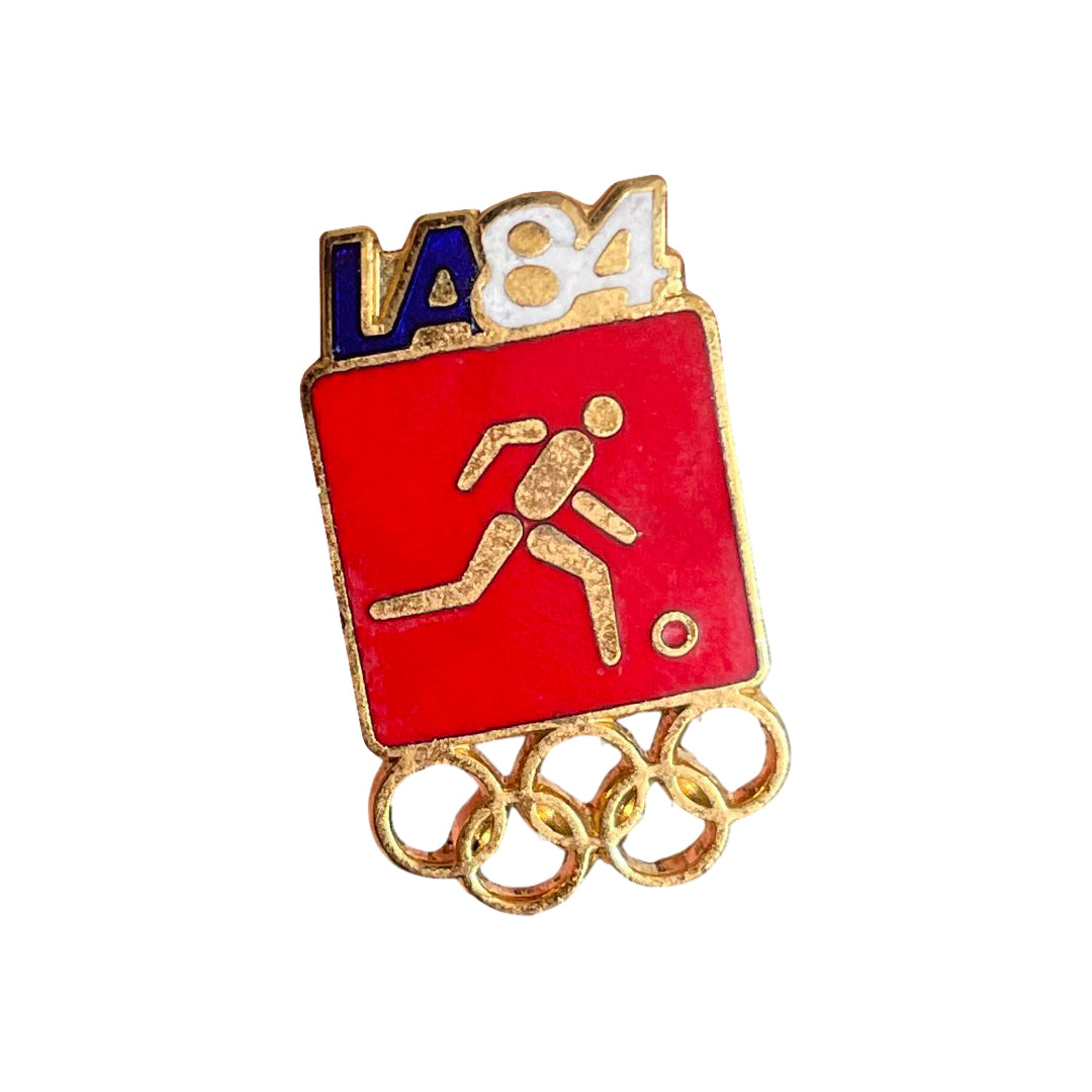 1984 LA Olympics Soccer Pin