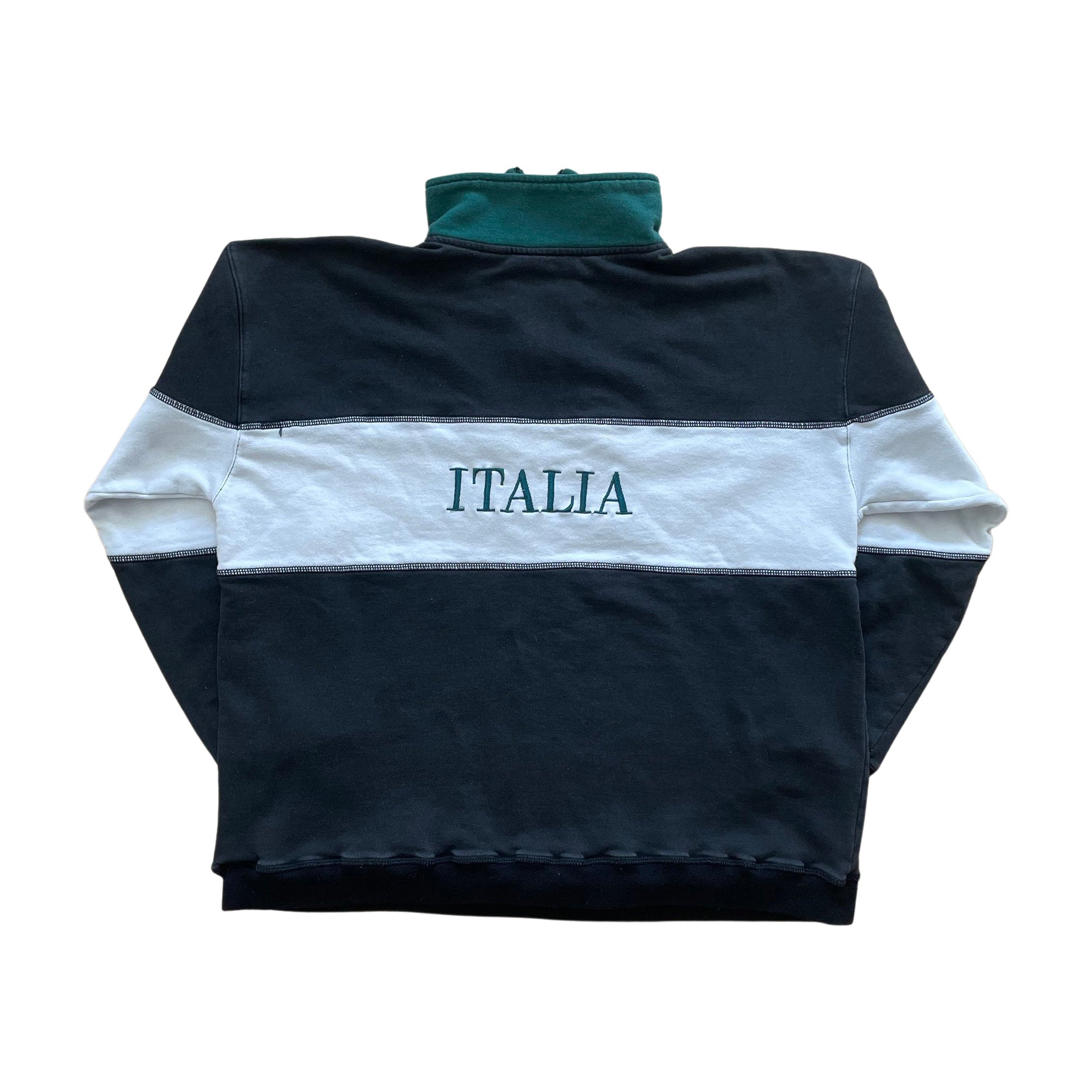 Diadora Italia Embroidered ¼-Zip - M